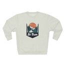 Premium Ski Bum Crewneck Sweatshirt - Retro Unisex Sweatshirt-1