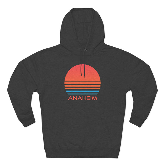 Premium Anaheim, California Hoodie - Retro 80s Unisex Sweatshirt