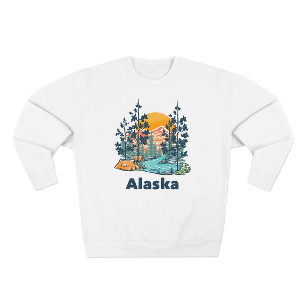 Copy of Premium Alaska Sweatshirt - Unisex Premium Crewneck Alaska Sweatshirt