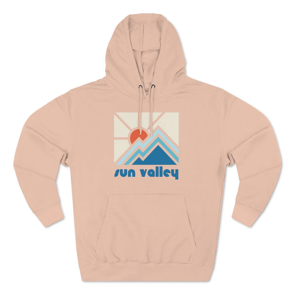 Premium Sun Valley, Idaho Hoodie - Min Mountain Unisex Sweatshirt