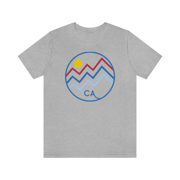 California T-Shirt - Retro Unisex California T Shirt