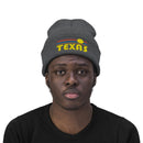 Texas Beanie - Adult Embroidered Retro Sunset Texas Knit Hat-7