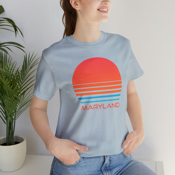 Maryland T-Shirt - Retro 80s Unisex Maryland Shirt