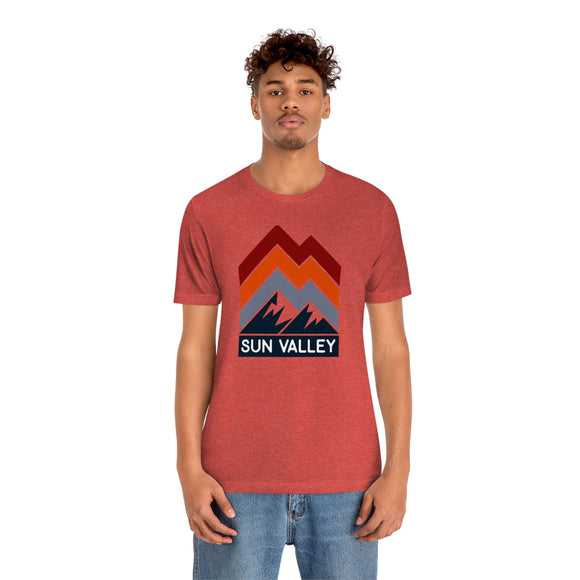 Sun Valley, Idaho T-Shirt - Retro Mountain Unisex Sun Valley Shirt