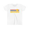 California Youth T-Shirt - Retro Sun California Kid's TShirt
