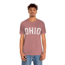 Ohio T-Shirt - Paint Text Unisex Ohio Shirt-6