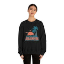 Anaheim, California Sweatshirt - Unisex Retro Palm Tree Crewneck Anaheim Sweatshirt-21