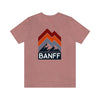 Banff, Canada T-Shirt - Retro Mountain Unisex Banff Shirt