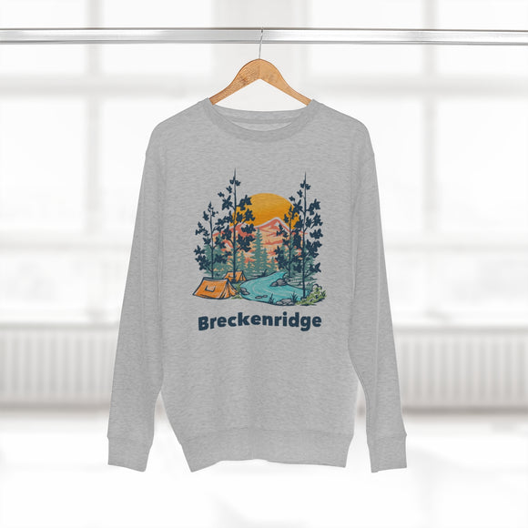 Premium Breckenridge Sweatshirt - Unisex Premium Crewneck Breckenridge, Colorado Sweatshirt