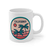 California Mug, Ceramic California Mug, California Coffee Mug