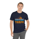Tampa, Florida T-Shirt - Retro Palm Tree Unisex Tampa Shirt-50
