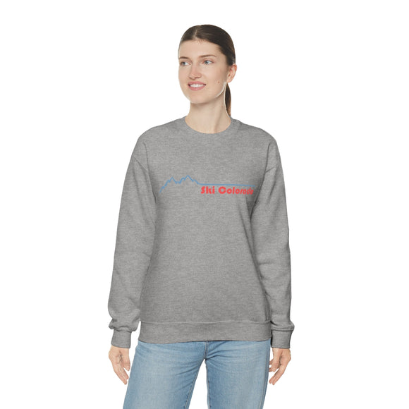 Ski Colorado Sweatshirt - Mountain Pulse Unisex