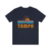 Tampa, Florida T-Shirt - Retro Palm Tree Unisex Tampa Shirt