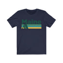 Maine T-Shirt - Retro Camping Adult Unisex Maine T Shirt-8