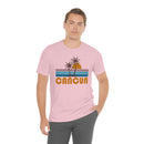 Cancun, Mexico T-Shirt - Retro Palm Tree Unisex Cancun Shirt-59