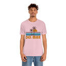 Del Mar, California T-Shirt - Retro Palm Tree Unisex Del Mar Shirt-57