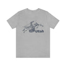 Utah T-Shirt - Retro Unisex Utah T Shirt-1