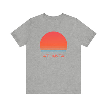 Buy athletic-heather Atlanta, Georgia T-Shirt - Retro 80s Unisex Atlanta Shirt