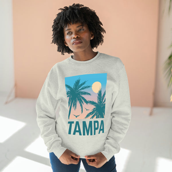 Premium Tampa, Florida Sweatshirt - Unisex Premium Crewneck Sweatshirt