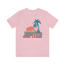 Jupiter, Florida T-Shirt - Retro Palm Tree & Beach Unisex Jupiter Shirt-65