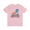Jupiter, Florida T-Shirt - Retro Palm Tree & Beach Unisex Jupiter Shirt