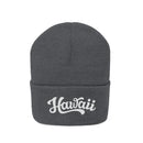 Hawaii Beanie - Adult Hand Lettered Embroidered Hawaii Knit Hat-6