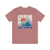 Sun Valley Shirt, Idaho Retro T-Shirt, Colorful Idaho tee, Sun Valley Mountain Shirt