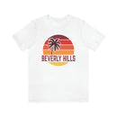 Beverly Hills, California T-Shirt - Retro Palm Tree Unisex Beverly Hills Shirt-1