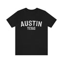 Austin, Texas Shirt - Paint Text Unisex Austin T-Shirt-7