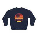 Hawaii Sweatshirt - Unisex Retro Palm Tree Hawaii Crewneck Sweatshirt-28
