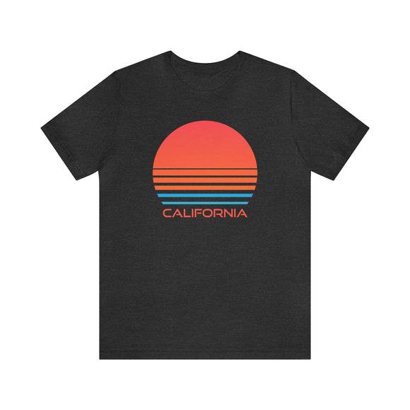 California T-Shirt - Retro 80s Unisex California Shirt