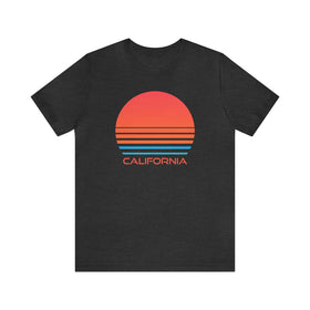 California T-Shirt - Retro 80s Unisex California Shirt