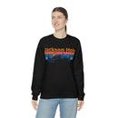 Jackson Hole, Wyoming Sweatshirt - Mountain & Birds Unisex-13