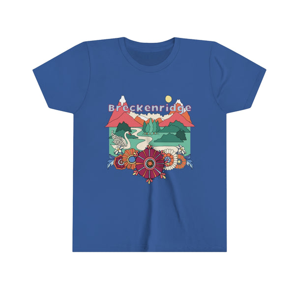 Breckenridge Youth T-Shirt - Boho Colorado Kid's TShirt