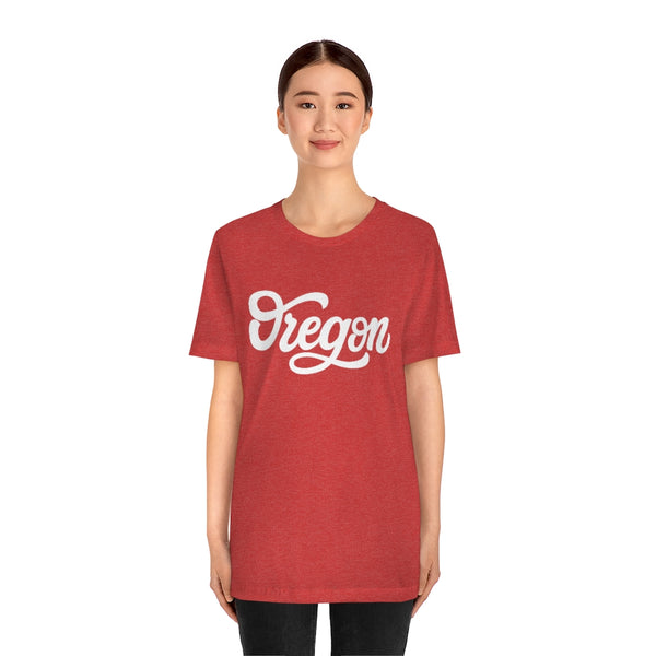 Oregon T-Shirt - Hand Lettered Unisex Oregon Shirt