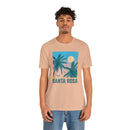 Santa Rosa, California T-Shirt - Retro Palm Tree & Beach Unisex Santa Rosa Shirt-40