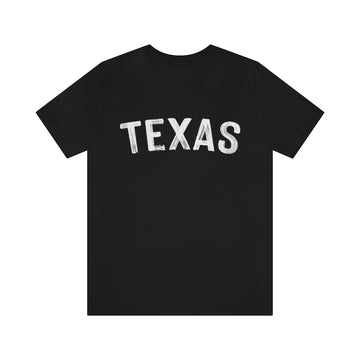 Buy black Texas T-Shirt - Paint Text Unisex Texas Shirt