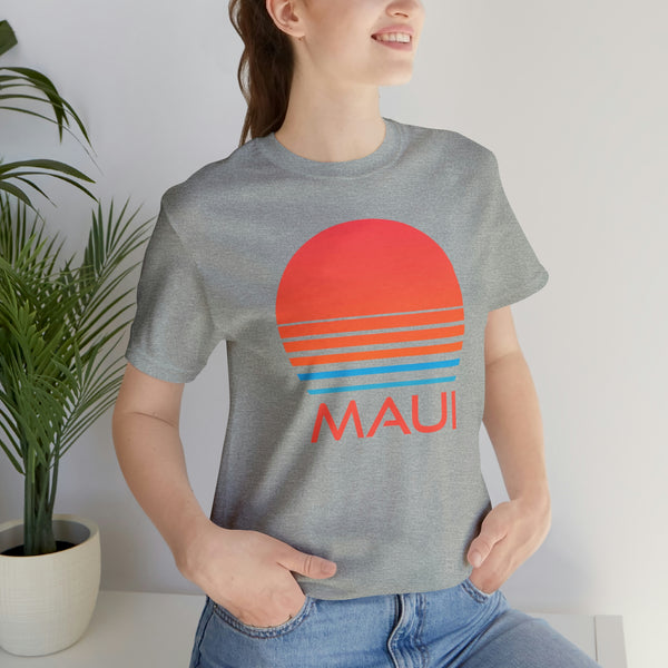 Maui, Hawaii T-Shirt - Retro 80s Unisex Maui Shirt