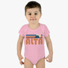 Alta Baby Bodysuit - Retro Mountain Alta, Utah Baby Bodysuit