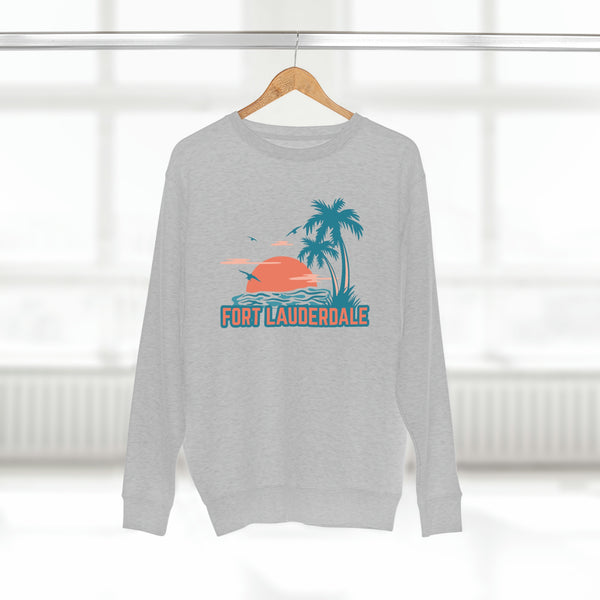Premium Fort Lauderdale, Florida Sweatshirt - Unisex Premium Crewneck Sweatshirt