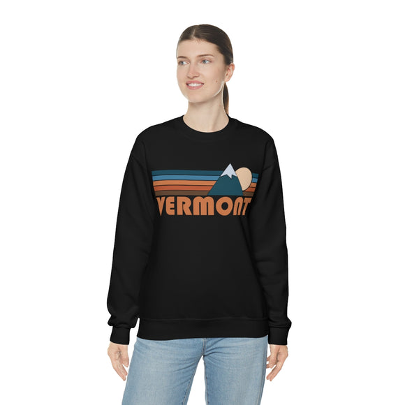 Vermont Sweatshirt - Retro Mountain Unisex