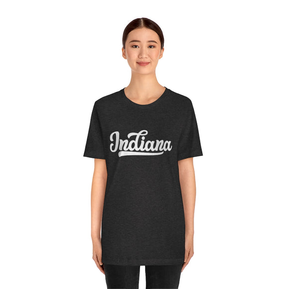 Indiana T-Shirt - Hand Lettered Unisex Indiana Shirt