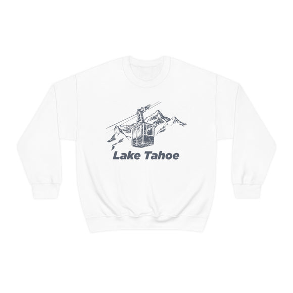 Lake Tahoe, California Sweatshirt - Ski Lift Unisex
