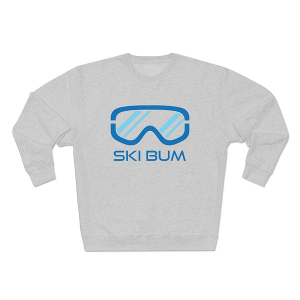 Premium Ski Bum Crewneck Sweatshirt - Retro Unisex Sweatshirt