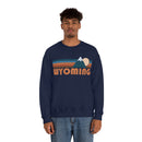 Wyoming Sweatshirt - Retro Mountain Unisex-27