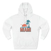 Premium Miami, Florida Hoodie - Palm Tree Unisex Sweatshirt