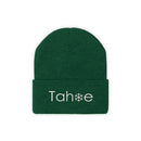 Tahoe, California Knit Beanie - Adult Embroidered Snowflake Tahoe Knit Hat-9
