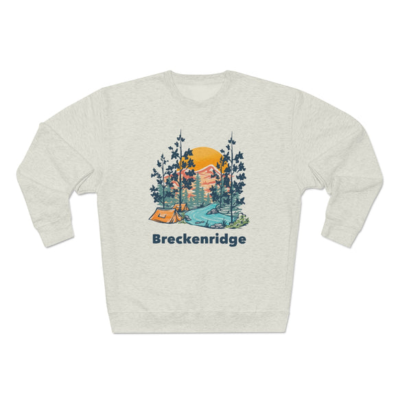 Premium Breckenridge Sweatshirt - Unisex Premium Crewneck Breckenridge, Colorado Sweatshirt