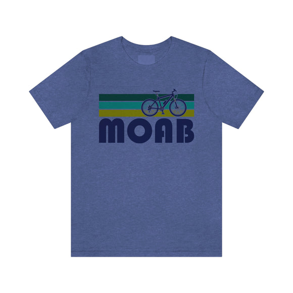 Moab T-Shirt - Retro Mountain Bike Adult Unisex Moab, Utah T Shirt