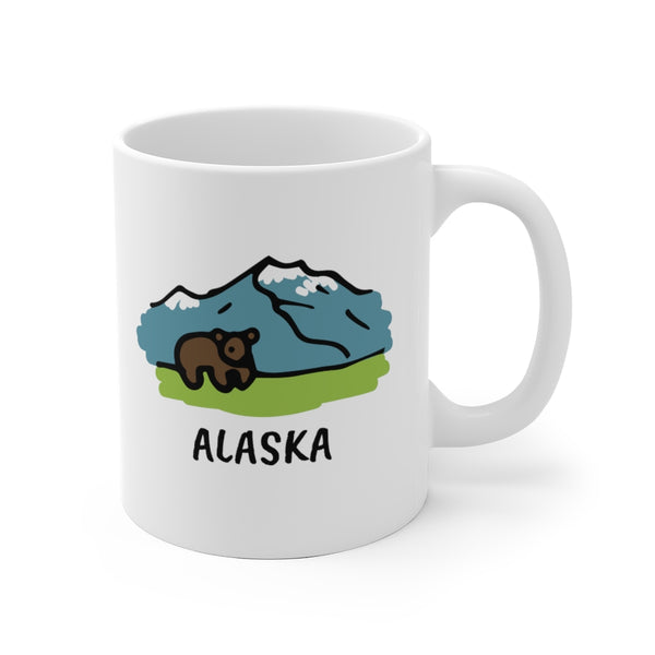 Alaska Camp Mug - Ceramic Alaska Mug